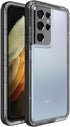 LifeProof NEXT SERIES Case for Galaxy S21 Ultra 5G (ONLY - DOES NOT FIT non-Plus or Plus sizes) - BLACK CRYSTAL (CLEAR/BLACK)...
