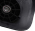 BQLZR Black Suitcase Wheels Replacement Left & Right Plastic Swivel Caster Wheels with 4 Holes,Hole Pitch: (1.42"/1.65"/1.97"/1.42"), for Luggage ...