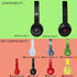 Replacement Ear Pads for Beats Solo 2 and Solo 3 by Niukeke, Headphone Ear Covers with High Density Memory Foam, Soft Leather, Adaptive Noise Canc...