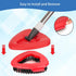 Spin Mop Replace Head Base Scrub Brush Mop Head Replacement for O Ceda EasyWring 1 Tank System, Shower Floor Scrubber, Hard Bristle Cleaning Brush...