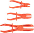 Juvale 3-Pack Hose Pinch Off Pliers - Fuel Line Clamp Tool for Automotive Brake, Radiator and Coolant (Red, 3 Sizes)...