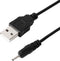 uxcell USB Replacement Charger Cable, Fast Charging Cord DC 2mm Small Pin, Flexible Plug Barrel Connector 70cm Portable Cable for Nokia N78 N79 52...