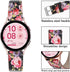 Bands Compatible with Samsung Galaxy Watch 7 / FE / 6/6 classic / 5/5 Pro / 4/4 Classic / 3 41mm / Active 2 / Huawei GT3 / GT2 42mm, 20mm Printed ...