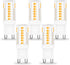 3.5W G9 LED Bulb Dimmable 40W Halogen Equivalent, Warm White 3000K 460LM 120V G9 Bi Pin Base Light Bulbs for Chandelier Lighting, 5 Pack...