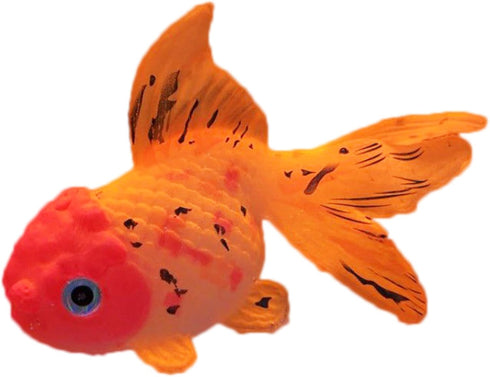 Aquarium Simulation Goldfish, Increase Artificial Fish Moving Floating Fake Fish for Tank Silicone Luminous Fake Swimming Fish for for Aquarium Fi...