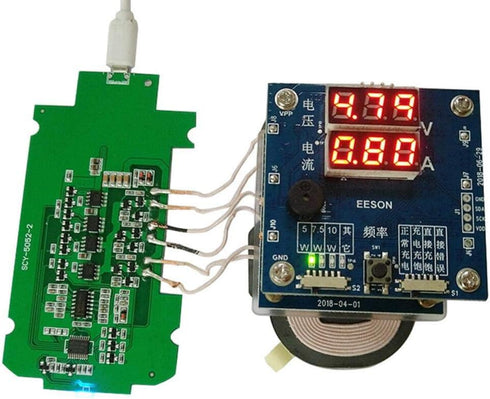 Taidacent Three Coils Wireless Charger PCBA QI Standard DIY High Power 9V1.5A Wireless Charging Transmitter Module......