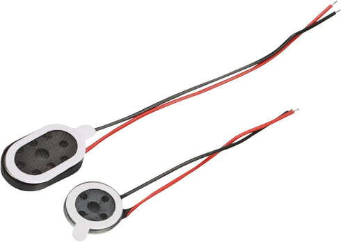 MECCANIXITY Mini DIY Magnetic Speaker 1W 8 Ohm Replacement Loudspeaker 4pcs 9mm 4pcs 10mm for Mobile Phone...