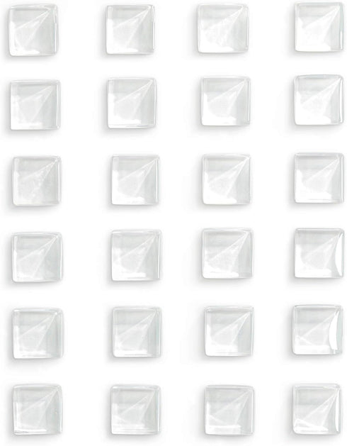Mymazn Fridge Magnets Refrigerator Magnets for Fridge Cute Glass Magnets Decorative Kitchen Office (White)...