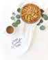 The Cotton & Canvas Co. Home Sweet Home Soft and Absorbent Kitchen Tea Towel, Flour Sack Towel and Dish Cloth...