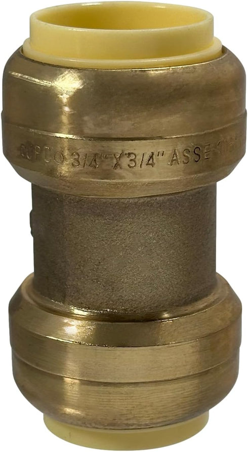 2 Pcs XFITTING Push Fit 3/4 Inch x 3/4 Inch, 3/4" Push Fit Coupling, 27-2-2=2XX...