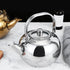 Teapot, 304 Stainless Steel Water Kettle Stove Top Tea Pot Flat Bottom Teakettle with Filter and Lid for Brewing Loose Leaf and Tea Bags, Compatib...
