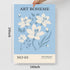 Matisse Flower Wall Art Prints Blue Abstract Wall Decor Aesthetic Matisse Canvas Wall Art Bauhaus Print Blue Aesthetic Art Gallery Matisse Preppy ...