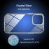TENOC Phone Case Compatible with iPhone 12 & iPhone 12 Pro, Clear Case Non-Yellowing Protective Bumper Hard Back Cover for 6.1 Inch...