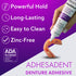 Dr. B Dental Solutions Adhesadent Moisturizing Denture Adhesive - Secure Denture Glue with Strong Grip & Natural Taste - Zinc-Free Dental Adhesive...