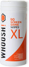 WHOOSH! Electronic Wipes for All Screens and Tech Devices, 90 Count - Computer, Laptop and TV Screen Cleaner Wipes - Best for Car Screen, MacBook,...