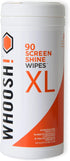 WHOOSH! Electronic Wipes for All Screens and Tech Devices, 90 Count - Computer, Laptop and TV Screen Cleaner Wipes - Best for Car Screen, MacBook,...
