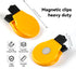 Bulb Refrigerator Magnet Clips Sets?Magnet Paper Clips, Snacks Bag Clips?Multipurpose Clips - Set of 6...