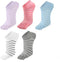 Toe Socks, 5 Pairs Women's Toe Socks for Running Cotton Five Finger Socks Athletic Walking...