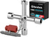 DURATECH 4 Way Sillcock Key with Bit, Multi-functional Water Key, Cross Key, 1-Pack, for Valve, Faucet, and Spigots...