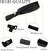 2 Pack Adjustable Wrist Strap for Dog Leash, Dog Leash Wrist Safety Strap for Hands Free, Velcro Design, Soft Comfortable Diving Fabric, Black Col...