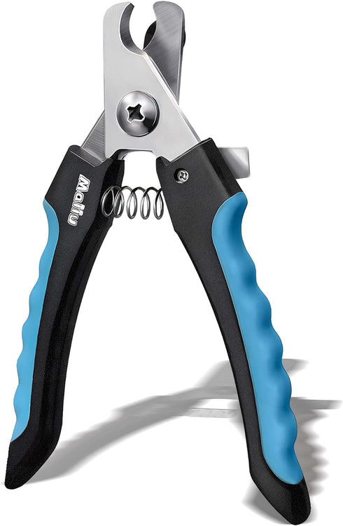 Dog & Cat Nail Clippers, Pet Nail Clipper and Trimmer with Safety Guard to Prevent Over Cutting, Grooming Razor Sharp Blades with Nail File for Sm...
