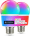 OREiN Matter Smart RGBTW Bulb, Smart Light Bulbs Work with Apple Home, Alexa, Google Home, SmartThings, A19 Color Changing Light Bulbs 2.4Ghz WiFi...