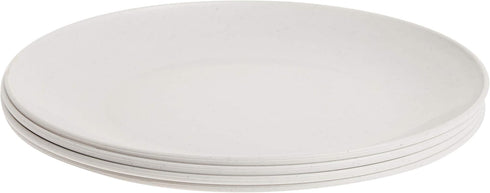 Nordic Ware Polypropylene Plates Microwave Serveware, 10", White...