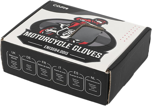 COFIT Motorcycle Gloves Breathable, Touchscreen Motorbike Gloves Anti-Slip with Good Grip Hard Knuckles Protection for Men Women Motocross, BMX AT...