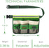 FASITE YL003F 7-POCKET Gardening Tools Belt Bags Garden Waist Bag Hanging Pouch, Green...
