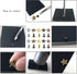 200 Sets 12MM Star Shape Leather Rivets Metal Studs Garment Rivets Hardware Accessories for Clothes Shoes Bags Belts DIY Leather Craft Supplies, 5...