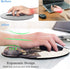 WAVEYU Gray Gold Black Marble Mouse Pad, Cool Mouse Mat for Men Women Non-Slip Rubber Base Mousepad for Desk Laptop Gaming Working Computers Easy ...
