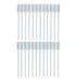Sterile Non-Graduated Narrow Fine Stem Transfer Pipettes 3.5 mL (0.12 oz) - 24 Pack...