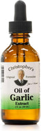 Christopher's Original Formulas Oil of Garlic Extract 2 Ounces - Pack of 1 - Premium Herbal Supplement - Cold-Pressed & Pure Liquid Garlic Oil | V...