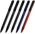 Monami Trifis (Triffis) Oil-Based Ballpoint Pen 0.7mm Set of 5 Ink-Red 1, Blue 1, Black 3...