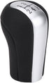 5 Speed Gear Shift Knob, Manual Gear Shift Knob Kit with Black Gear Stick Gaiter Cover Leather Shift Boot Cover Gear Shift Knob Gearstick Gaiter B...
