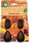 Air Wick Essential Mist Refill, 2ct, Pumpkin Spice, Fall Scent, Essential Oils, Air Freshener...