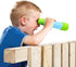 Luwint Portable Pocket Pirate Monocular Telescope - Retractable Educational Science Toys Spyglass for Kids Boys Girls (Light Blue/Green)...