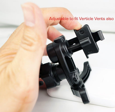 ChargerCity Simple-Lock Air Vent Holder Mount Bracket Cradle for Garmin Nuvi Drive Smart Assist GPS 51 55 56 57 57LM 58 60 61 65 66 67 68 2539 255...
