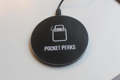 Ultra Slim Size (6mm) Wireless Fast Charger. (Qi-Certified 10W for iPhone and Android)...