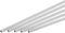 uxcell 5Pcs 304 Stainless Steel Tube, OD 6mm x 0.5mm Wall Thick 300mm Length Capillary Metal Tubing for Industry Machinery...