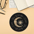 Stay Wild Moon Child Mystical Burning Sun and Crescent Moon Aesthetic Spiritual Mouse Pad 8.7 x 8.7 Inches,Non-Slip Rubber Base Mousepads for Home...