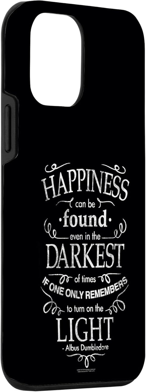 iPhone 12 mini Harry Potter Happiness Quote Case...
