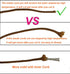 Y-Axis Roll of 60 Yards 2.0mm Light Brown (Bronze) Braided Nylon Lift Shade Cord with 6 Pack Brown Wood Cord Knobs + Soft Tape...