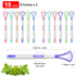18 Pcs Colorful Tongue Scraper Cleaner for Adults Kids 100% BPA Free Tongue Scraper for Reducing Bad Breath Keeping Oral Health...