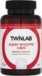Twinlab Super Enzyme Caps - Constipation Supplement with Digestive Enzymes - 50 Capsules...