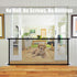 Foldable Mesh Dog Gate Indoor No Drill Pet Gates Portable Puppy Guard Isolation Fence Pet Screen Door for Doorways, Stairs, Hallways 71" x 31.5" 4...
