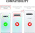 S10e Phone Case Military Grade Heavy Duty Armor Dual Layer Rugged Shell Full Body Shockproof Screen Camera Protection Built-in Ring Kickstand Magn...