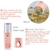 2 Pack Nano Facial Mister 20ml/30 ml Mini Face Humidifier Portable Facial Sprayer USB Rechargeable Handy Skin Care Machine for Face Hydrating, Dai...