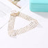 Boho Sequin Choker Necklace Sparkly Lace Clavicle Necklace Short Wide Glitter Collar Necklace Gold Sequin Necklace Chain Jewelry for Women and Gir...