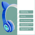 Woice Wireless Bluetooth Kids Headphones, LED Flashing Lights, Music Sharing Function, 85db Volume Limited, Over-Ear and Build-in Mic Wireless/Wir...
